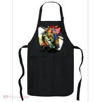 Donald Trump Riding Army Tank Apron thumb 0