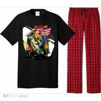 Donald Trump Riding Army Tank Pajama Set thumb 0