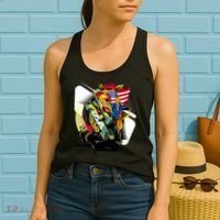 Donald Trump Riding Army Tank Women's Tank Top thumb 2