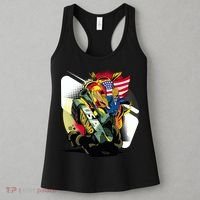 Donald Trump Riding Army Tank Women's Tank Top thumb 3