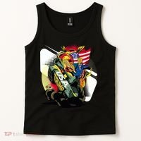 Donald Trump Riding Army Tank Tank Top thumb 2