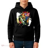 Donald Trump Riding Army Tank Kids Hoodie thumb 4