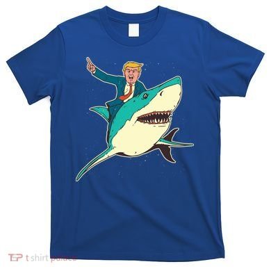 Donald Trump Riding Shark T-Shirt