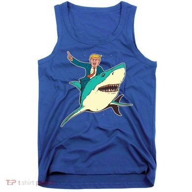 Donald Trump Riding Shark Tank Top