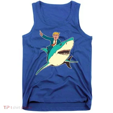 Donald Trump Riding Shark Tank Top