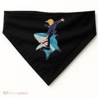 Donald Trump Shark President USA-Made Doggie Bandana thumb 0