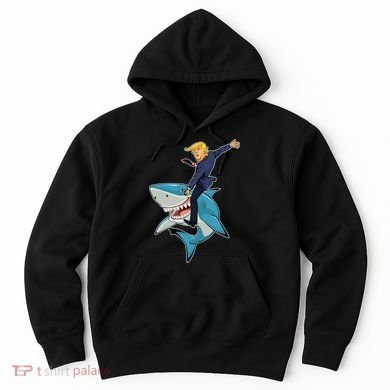 Donald Trump Shark President Hoodie