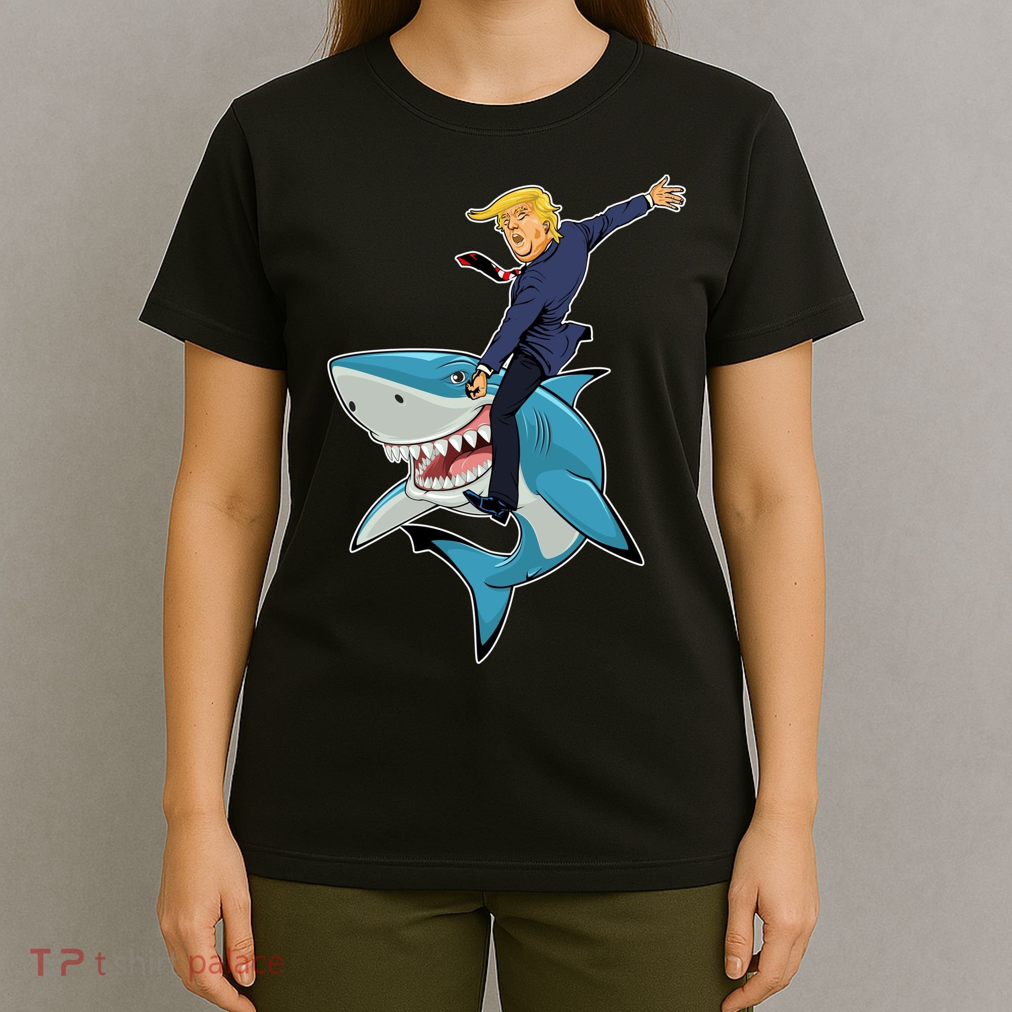 Donald Trump Shark President T-Shirt