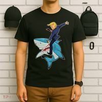 Donald Trump Shark President T-Shirt thumb 6