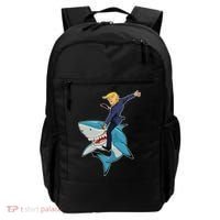 Donald Trump Shark President Backpack thumb 0