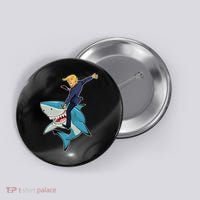 Donald Trump Shark President Button thumb 0