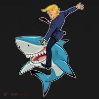 Donald Trump Shark President Bucket Hat thumb 4