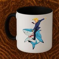 Donald Trump Shark President Coffee Mug thumb 2