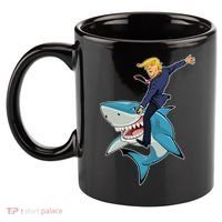 Donald Trump Shark President 11oz C Handle Ceramic Mug thumb 2