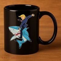 Donald Trump Shark President 11oz C Handle Ceramic Mug thumb 3