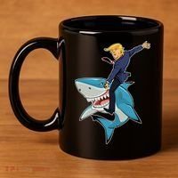 Donald Trump Shark President 11oz C Handle Ceramic Mug thumb 4