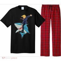 Donald Trump Shark President Pajama Set thumb 0