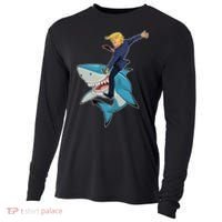 Donald Trump Shark President Cooling Performance Long Sleeve Crew thumb 0