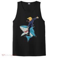 Donald Trump Shark President PosiCharge Competitor Tank thumb 0
