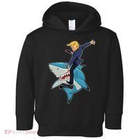 Donald Trump Shark President Toddler Hoodie thumb 0