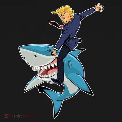 Donald Trump Shark President Toddler Hoodie