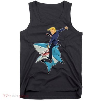 Donald Trump Shark President Tank Top