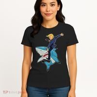 Donald Trump Shark President Women's T-Shirt thumb 4