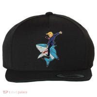 Donald Trump Shark President Wool Snapback Cap thumb 0