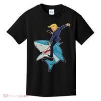 Donald Trump Shark President Kids T-Shirt thumb 0