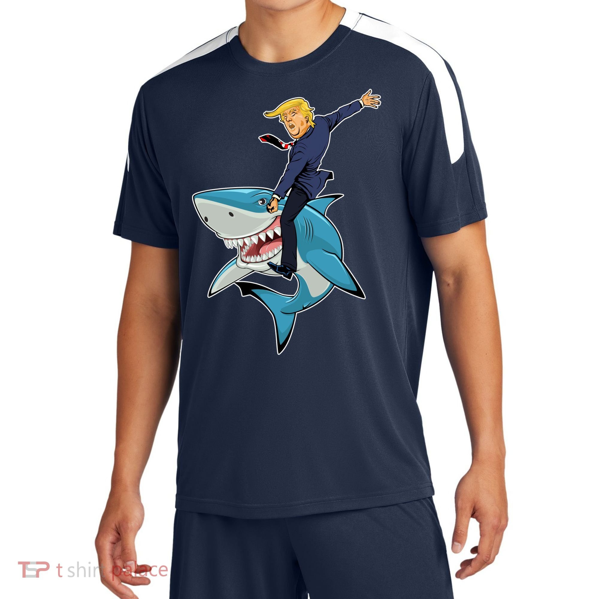 Donald Trump Shark President Sport-Tek Competitor United Soccer Jersey
