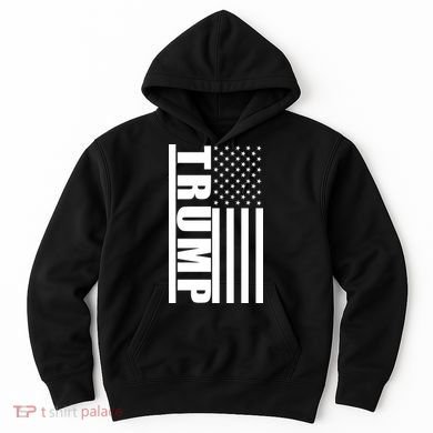 Donald Trump Simple Flag Hoodie