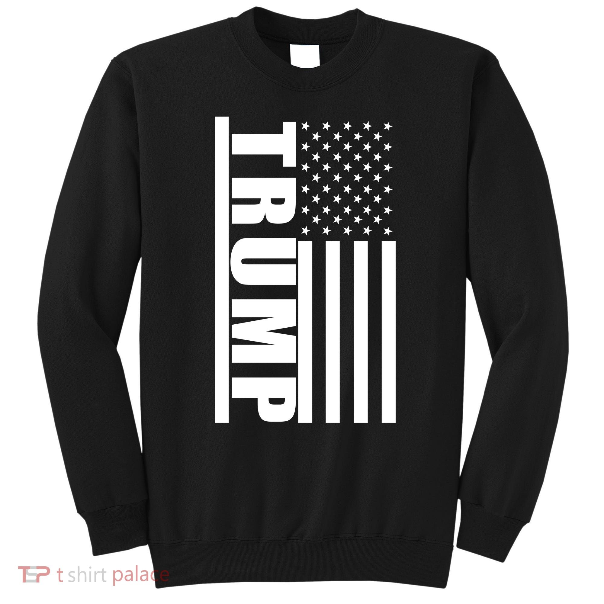 Donald Trump Simple Flag Sweatshirt