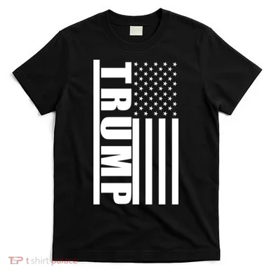 Donald Trump Simple Flag T-Shirt
