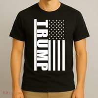 Donald Trump Simple Flag T-Shirt thumb 3