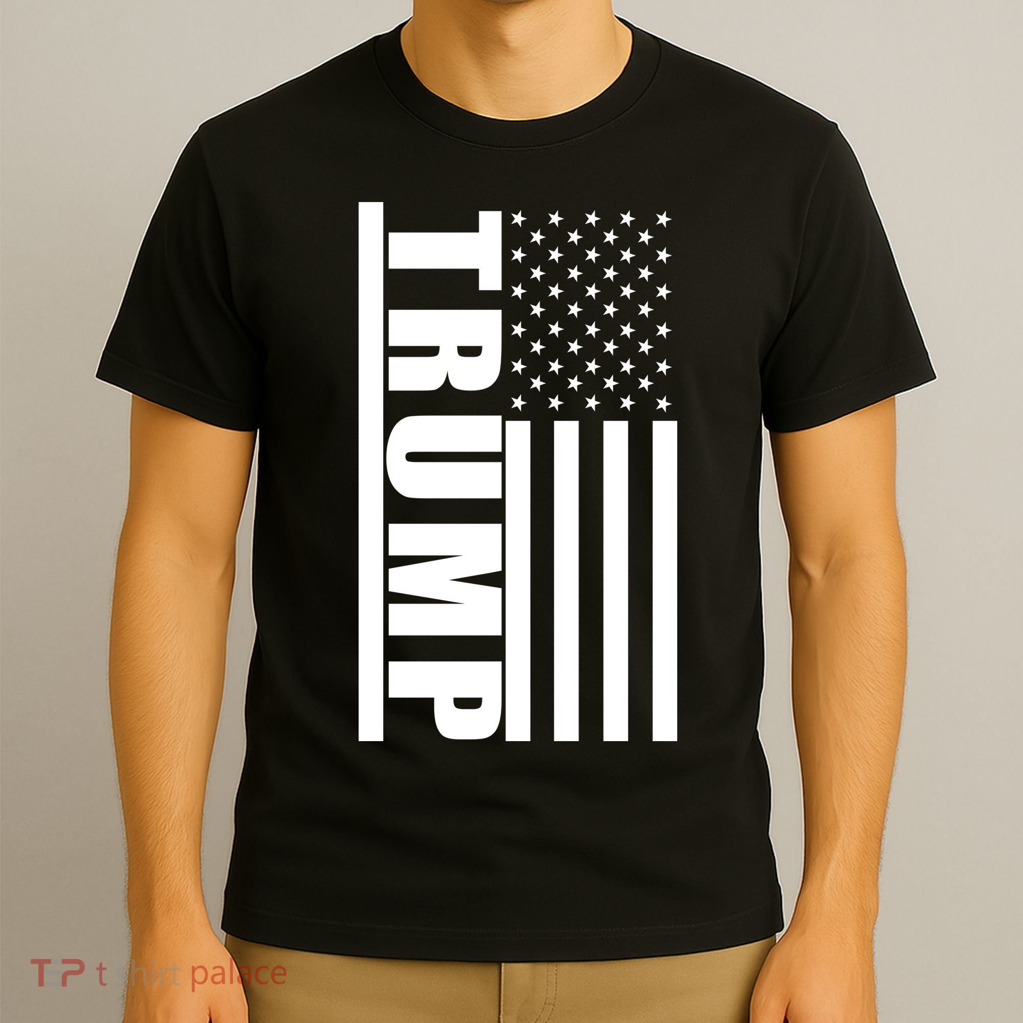Donald Trump Simple Flag T-Shirt