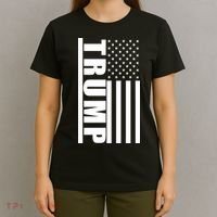 Donald Trump Simple Flag T-Shirt thumb 4