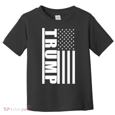 Donald Trump Simple Flag Toddler T-Shirt