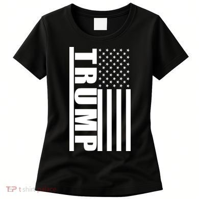 Donald Trump Simple Flag Women's T-Shirt