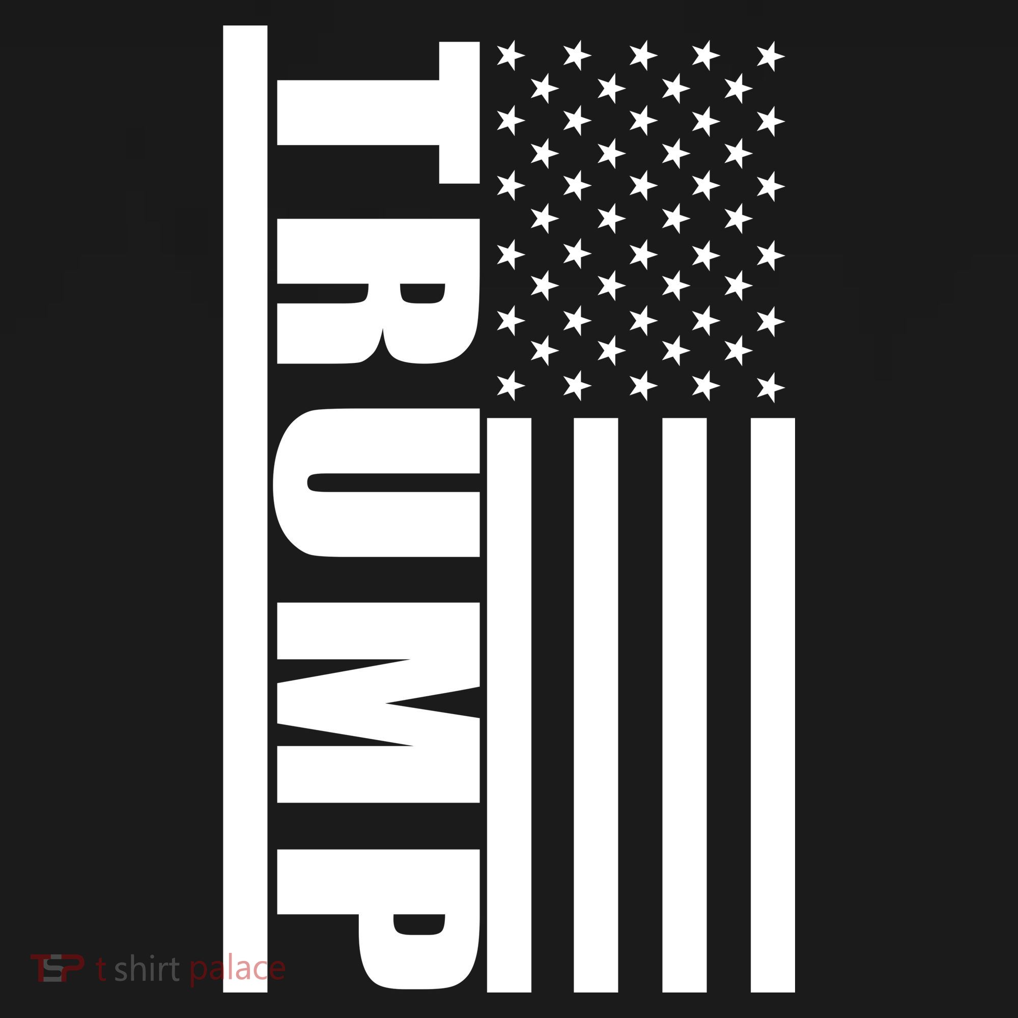 Donald Trump Simple Flag Women's T-Shirt