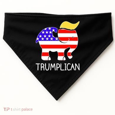 Donald Trump Trumplican 2020 Election USA-Made Doggie Bandana