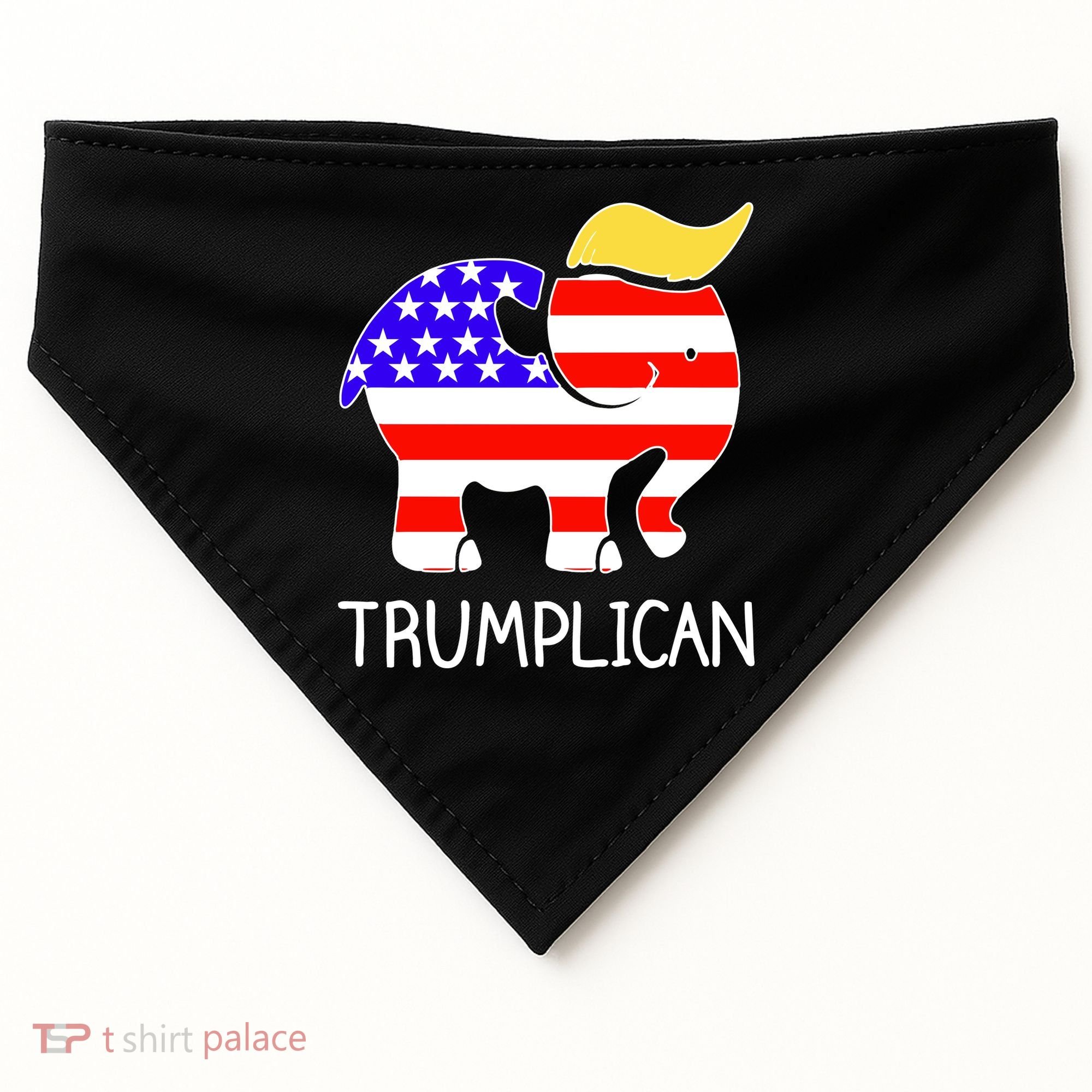 Donald Trump Trumplican 2020 Election USA-Made Doggie Bandana