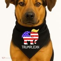 Donald Trump Trumplican 2020 Election USA-Made Doggie Bandana thumb 1