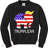 Donald Trump Trumplican 2020 Election Kids Sweatshirt thumb 0
