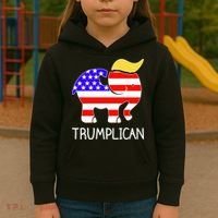 Donald Trump Trumplican 2020 Election Kids Hoodie thumb 3