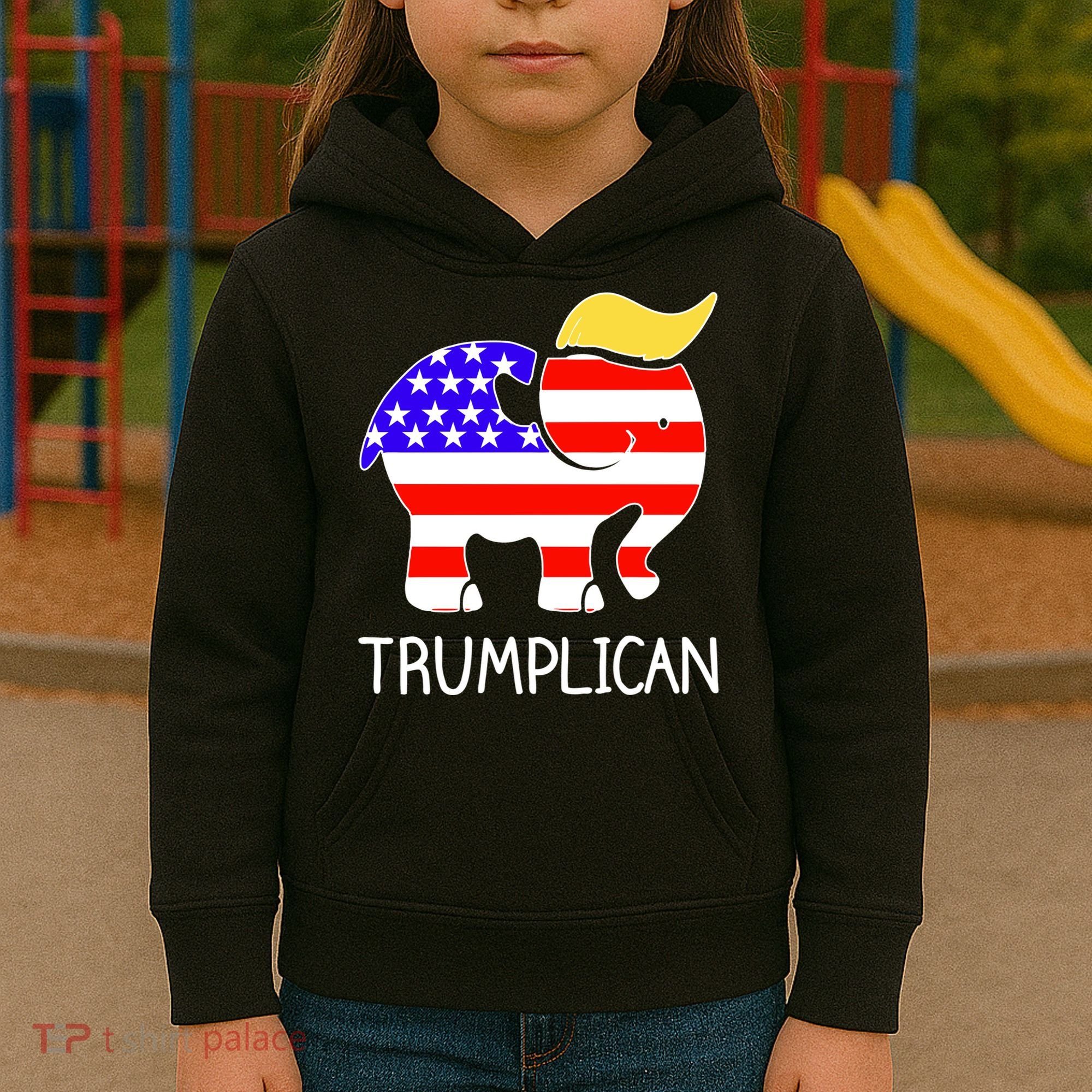 Donald Trump Trumplican 2020 Election Kids Hoodie