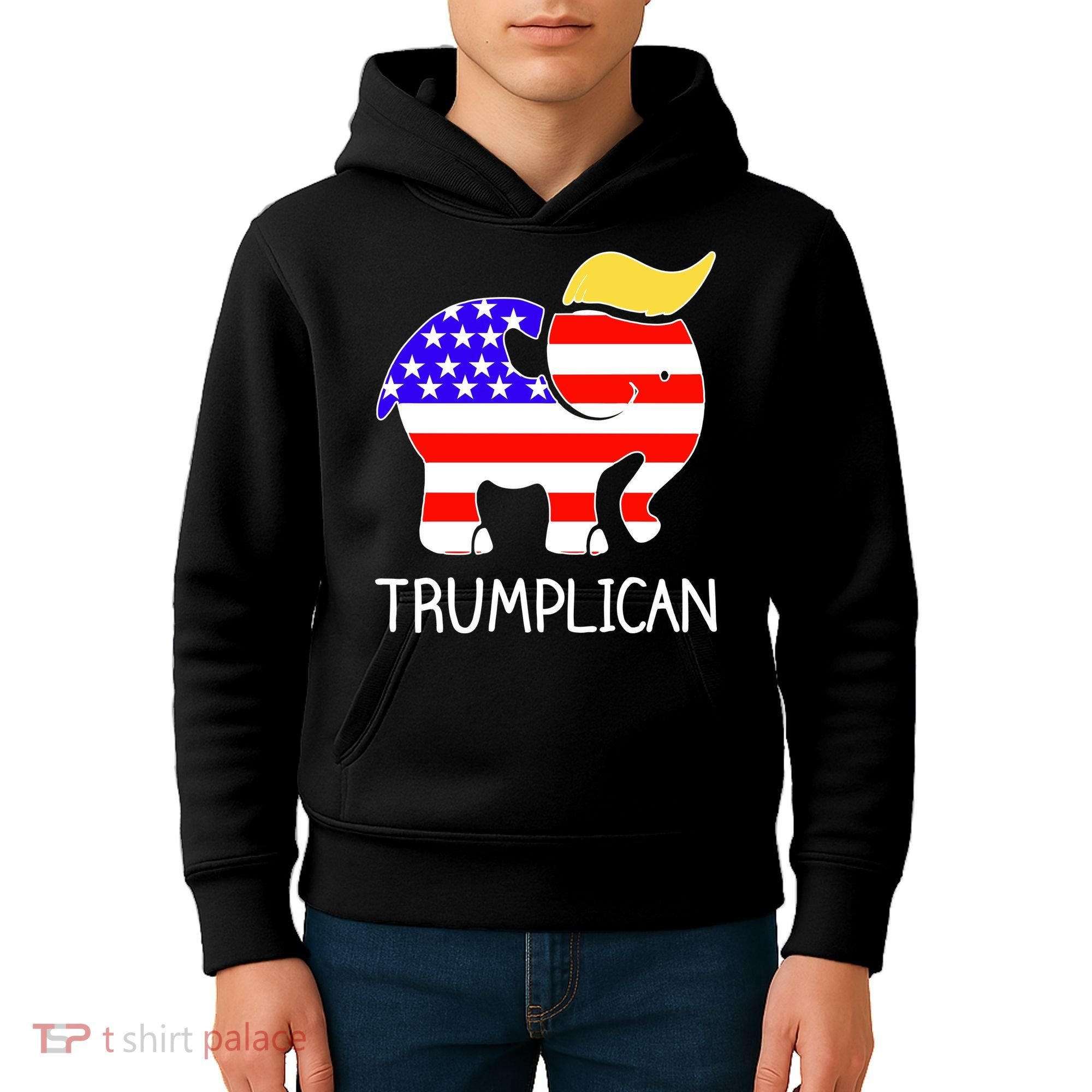 Donald Trump Trumplican 2020 Election Kids Hoodie