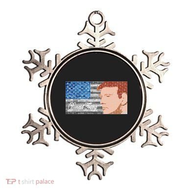 Donald Trump United States Flag Abstract President Ornament