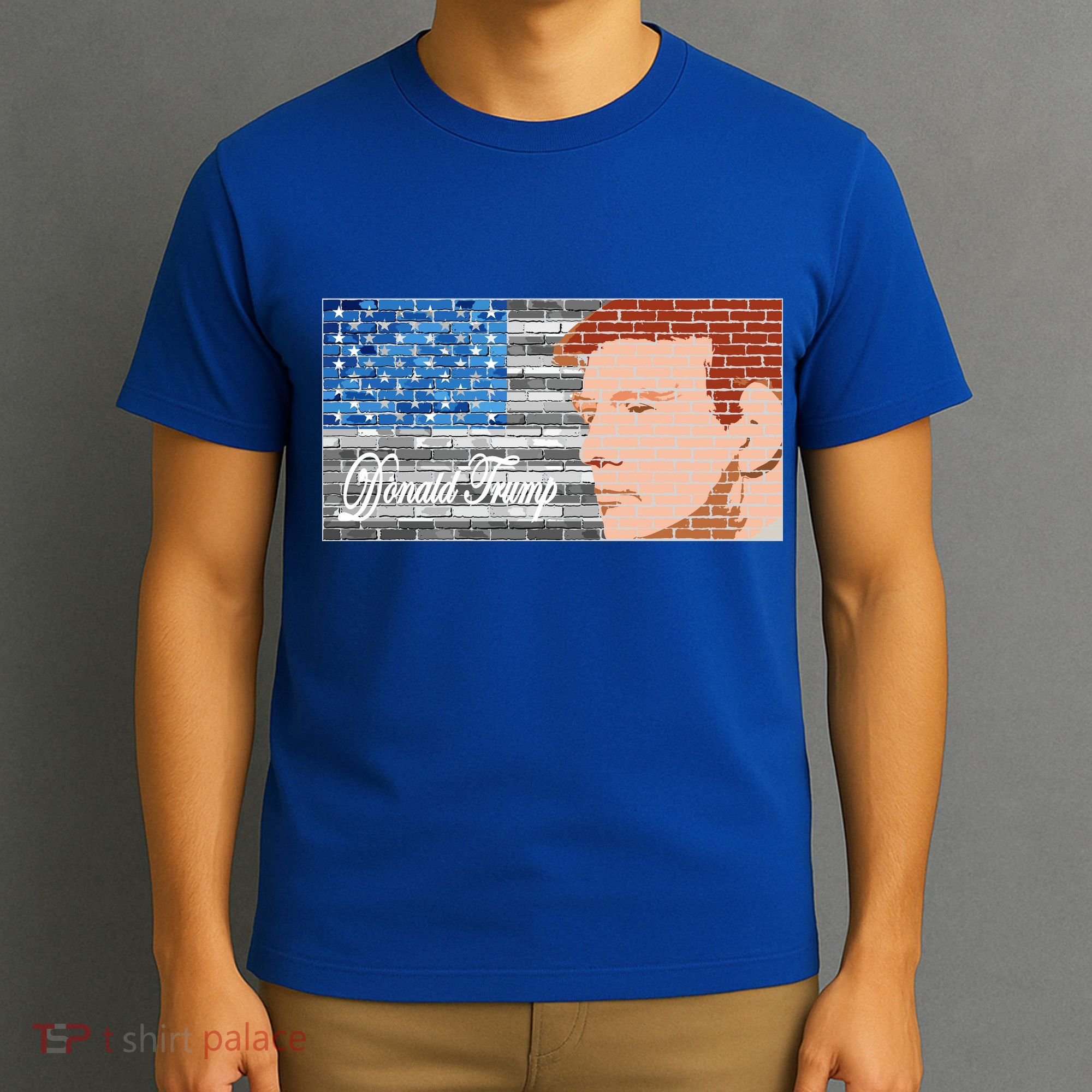 Donald Trump United States Flag Abstract President T-Shirt