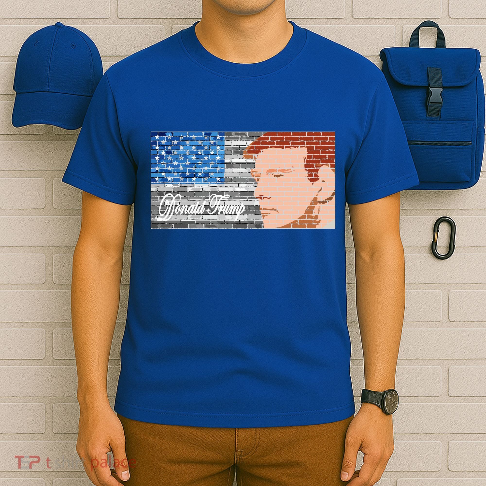 Donald Trump United States Flag Abstract President T-Shirt