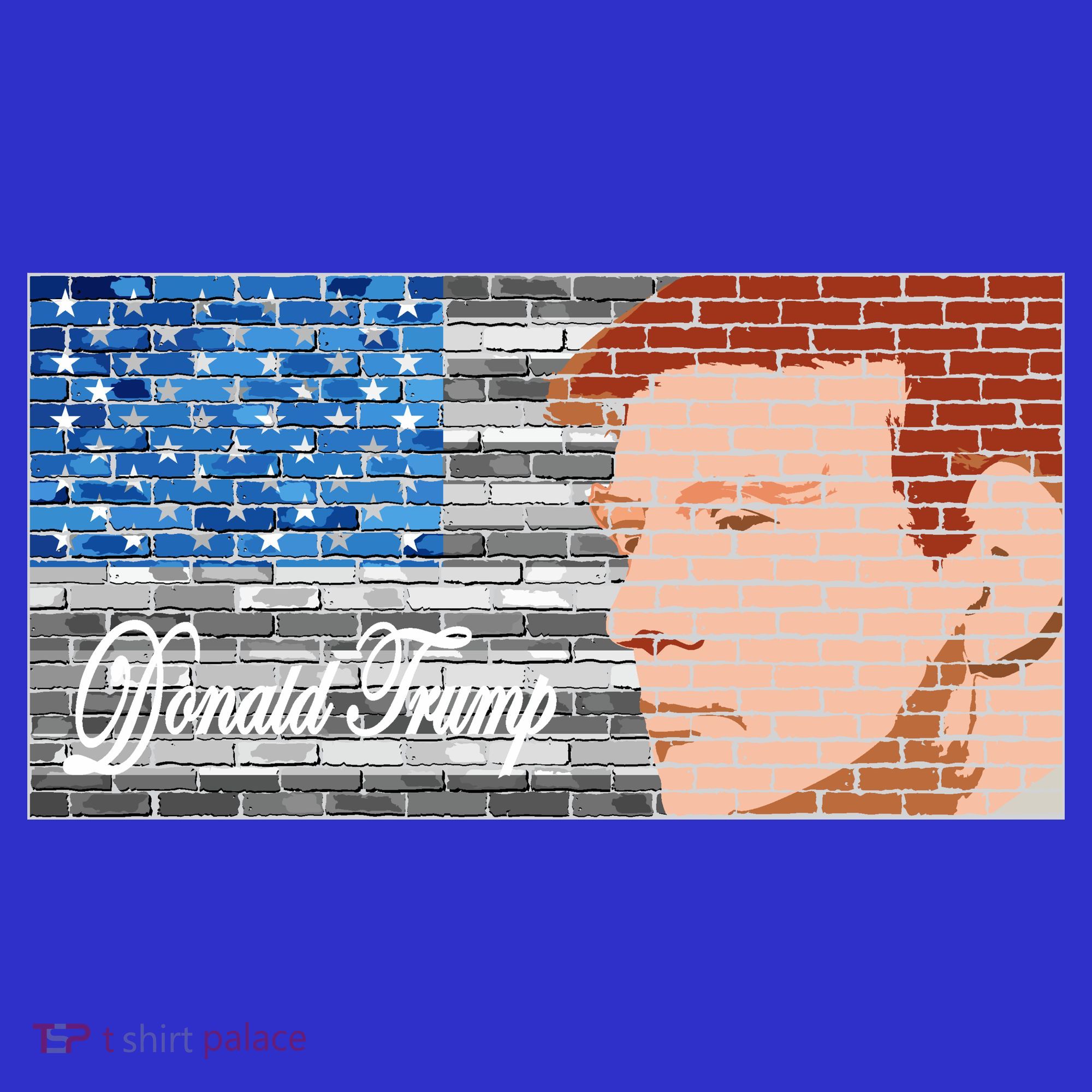Donald Trump United States Flag Abstract President T-Shirt